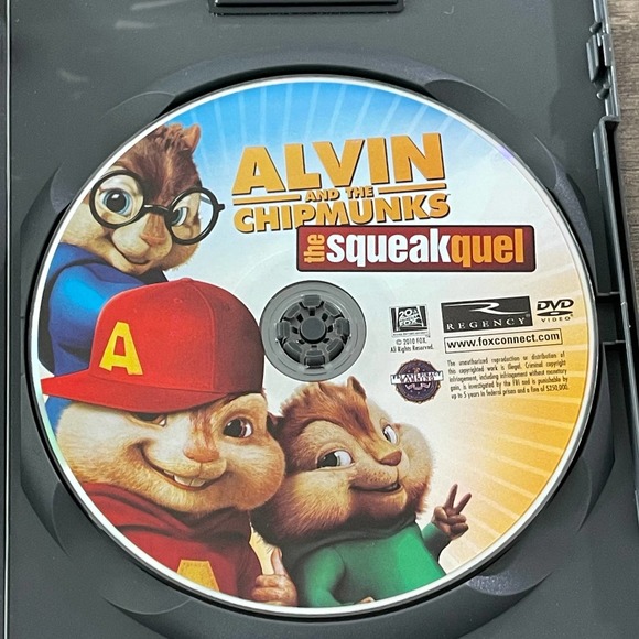 ALVIN AND THE CHIPMUNKS: THE SQUEAKQUEL [ DVD ] 20TH CENTURY FOX - Picture 5 of 6